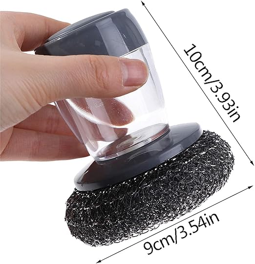 Soap Dispensing Palm Brush